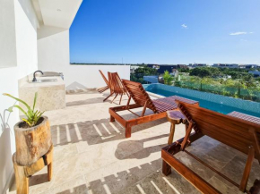 sunrise 203 Cozy Studio in Aldea Zama Beach Access!